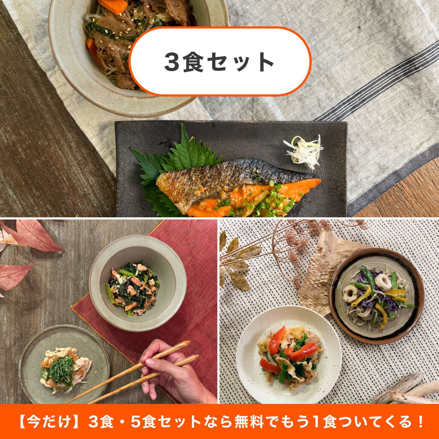 【送料無料】ヘルスケアプラン30 3食セット