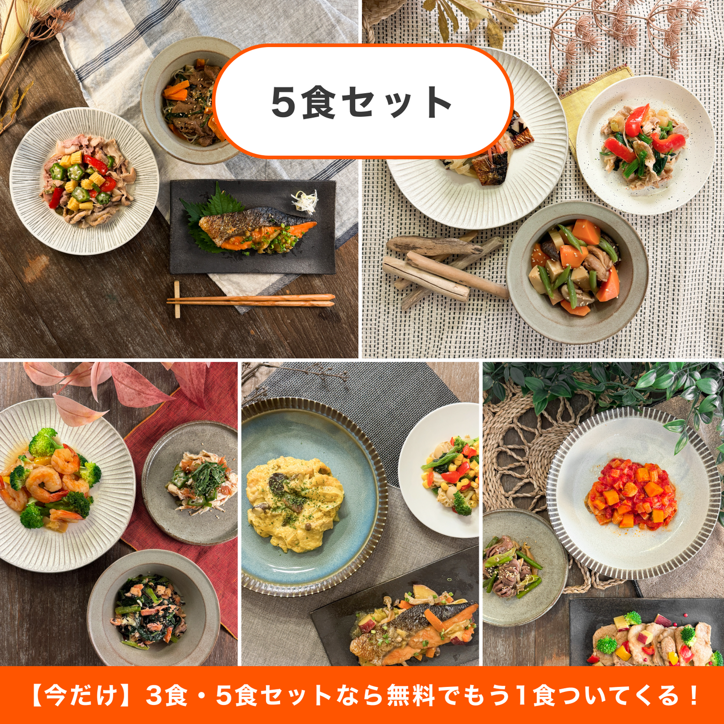 【送料無料】アスリートサポート50 5食セット