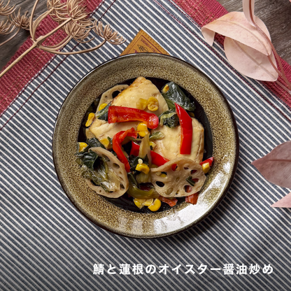 鶏軟骨入りジャンボ焼売と鯖オイスターの旨味プレート