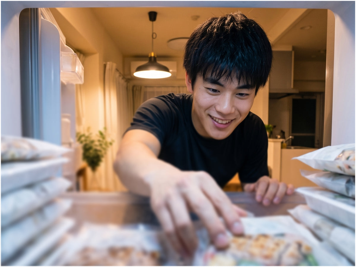 離れて暮らす子の食事に、もう一品。